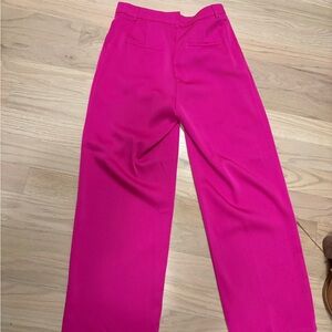 Lucy Paris Fuchsia Straight Leg Pants